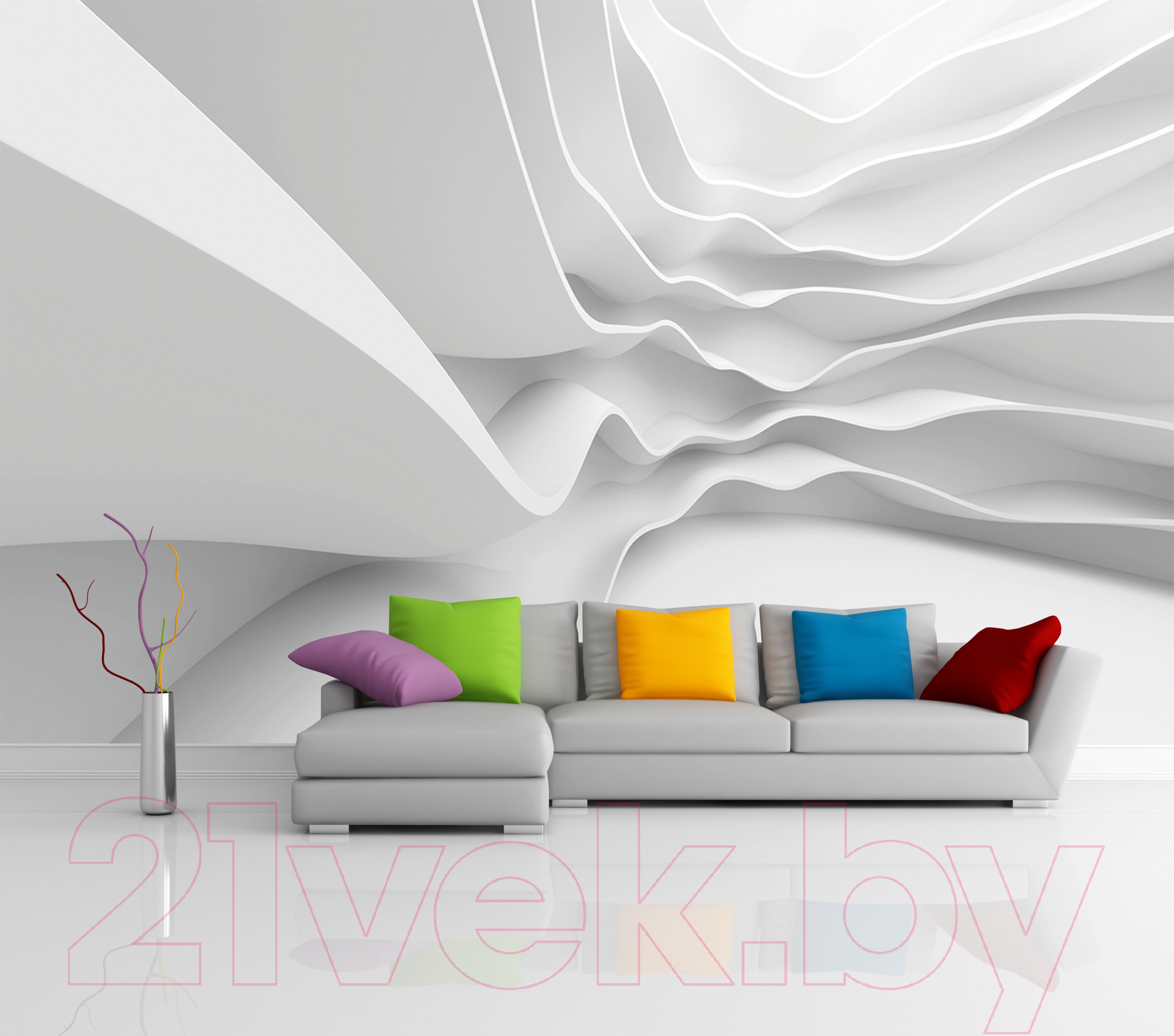 Фотообои листовые Citydecor Абстракция 3D (400x254) — фото 4