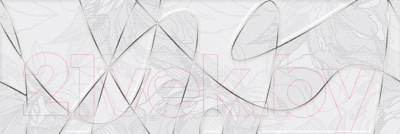 Декоративная плитка Нефрит-Керамика Скетч / 04-01-1-17-05-06-1207-0 (600x200, серый)
