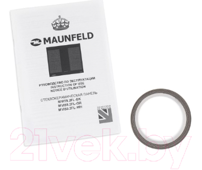 Индукционная варочная панель Maunfeld MVI59.2FL-WH