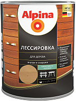 

Защитно-декоративный состав Alpina, Лессировка