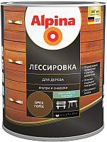 

Защитно-декоративный состав Alpina, Лессировка