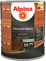 

Защитно-декоративный состав Alpina, Лессировка