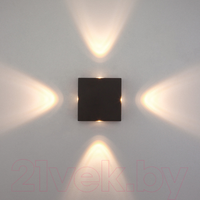 Светильник уличный Elektrostandard 1601 Techno LED Kvatra (черный)