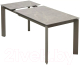 Миниатюра изображения товара Обеденный стол M-City Corner 120 Matt / 614M05547 (Latte Stone Solid Ceramic/Taupe)