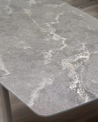 Обеденный стол M-City Rivoli 140 Matt / 614M05543 (Latte Stone Solid Ceramic/Taupe)
