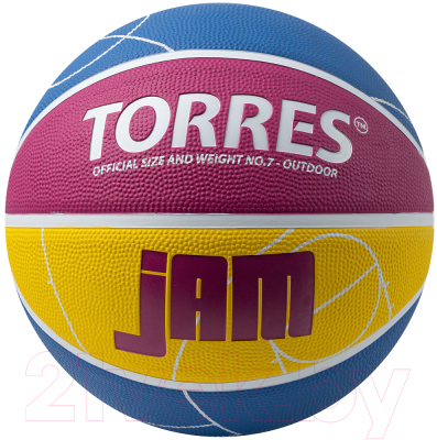 Баскетбольный мяч Torres Jam / B023127 (размер 7)
