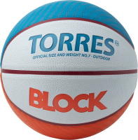 Баскетбольный мяч Torres Block / B023167 (размер 7) - 