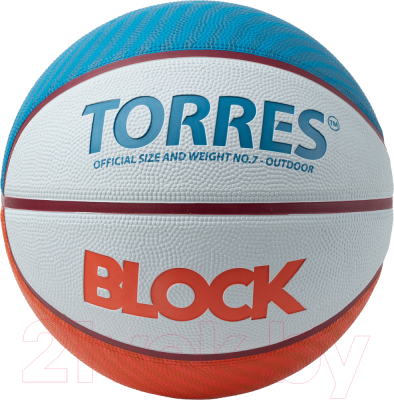 Баскетбольный мяч Torres Block / B023167 (размер 7)