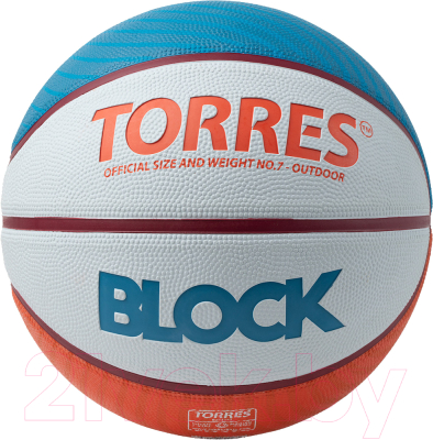 Баскетбольный мяч Torres Block / B023167 (размер 7)