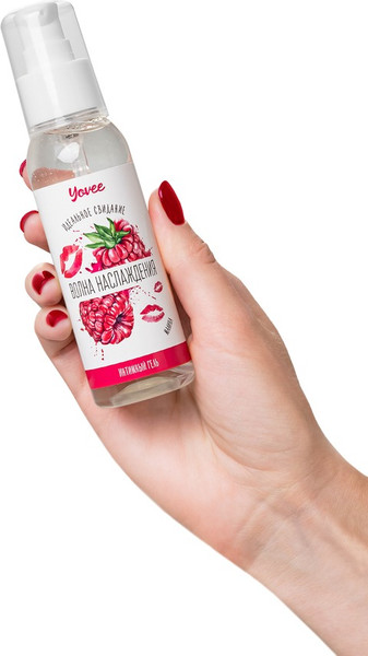 Изображение товара Лубрикант-гель Yovee Волна наслаждения со вкусом малины / 721001 (100мл)