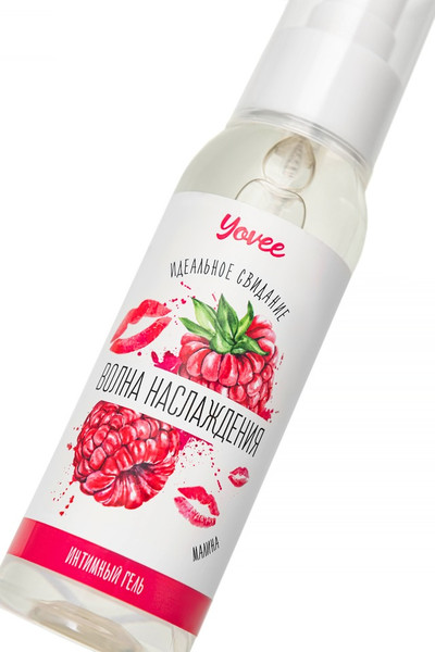 Изображение товара Лубрикант-гель Yovee Волна наслаждения со вкусом малины / 721001 (100мл)