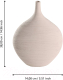 Миниатюра изображения товара Ваза Eglo Saryksu 421411 (керамика, бежевый)