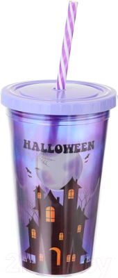 Многоразовый стакан Miniso Halloween Series / 5148 (460мл)