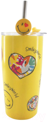 Стакан Miniso SmileyWorld Collection / 5345 (530мл)