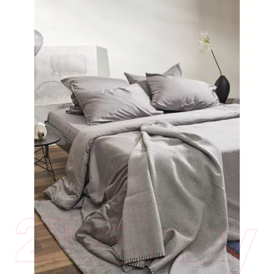 Комплект постельного белья Tkano Essential TK24-DC0010 (серый)