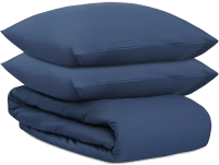 Комплект постельного белья Tkano Essential TK24-DC0011 (темно-синий) - 