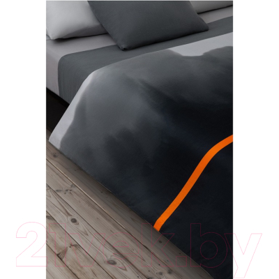 Комплект постельного белья Tkano Slow Motion TK22-BLI0004 (оранжевый)