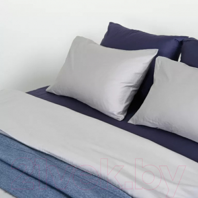Комплект постельного белья Tkano Essential TK19-DC0008 (светло-серый)