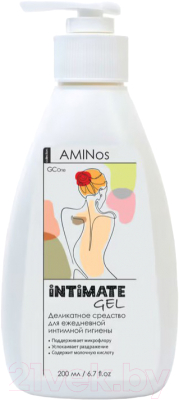 Гель для интимной гигиены GcOne Professional Aminos Intimate Gel Деликатный (200мл)