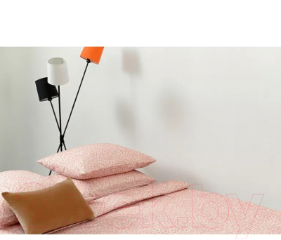 Комплект постельного белья Tkano Scandinavian touch TK22-DC0004 (розовый/спелая смородина)