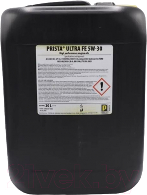 Моторное масло Prista Ultra FE 5W30 / P061354 (20л)