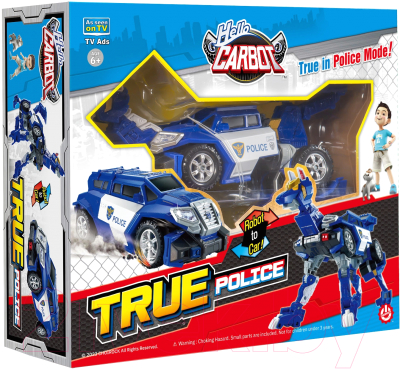 Робот-трансформер Hello Carbot True Police S2 / 42890