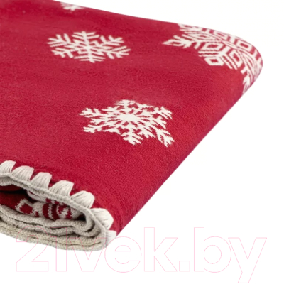 Плед Tkano New Year Essential TK23-TH0006 (Fluffy snowflakes)