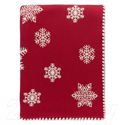 Плед Tkano New Year Essential TK23-TH0006 (Fluffy snowflakes)