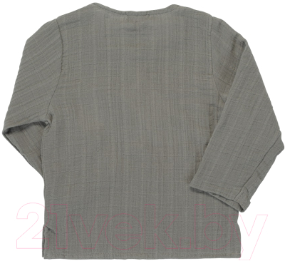 Рубашка для малышей Tkano Essential TK20-KIDS-SHI0006 (12-18M, серый)