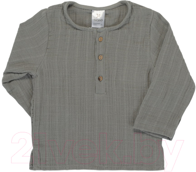 Рубашка для малышей Tkano Essential TK20-KIDS-SHI0008 (24-36M, серый)