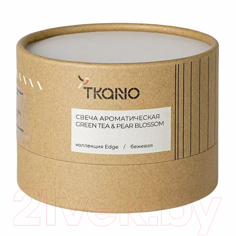 Свеча Tkano Edge Green tea & Pear blossom TK23-ARO0014