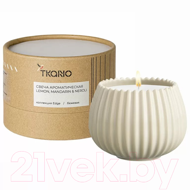 Свеча Tkano Edge Lemon, Mandarin & Neroli TK23-ARO0015