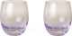 Набор стаканов Lefard Bubles Purple / 693-043 (2шт) - 