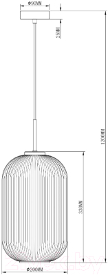 Потолочный светильник Moderli Ivory / V11030-1P