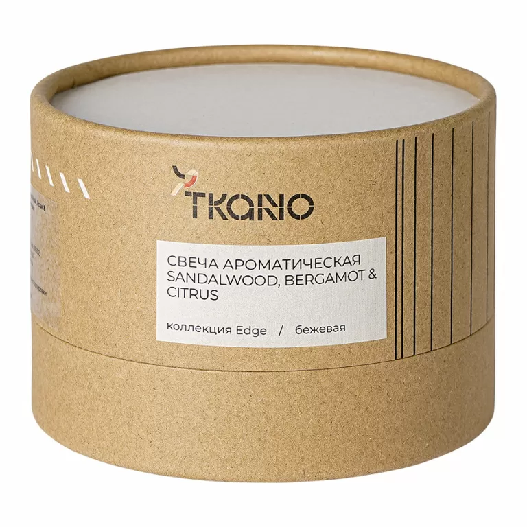 Свеча Tkano Edge Sandalwood, Bergamot & Citrus TK23-ARO0016