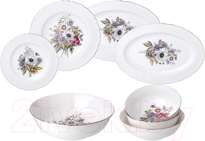 Набор столовой посуды Lefard Bouquet / 590-601