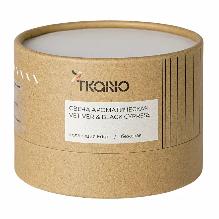 Свеча Tkano Edge Vetiver & Black cypress TK23-ARO0017