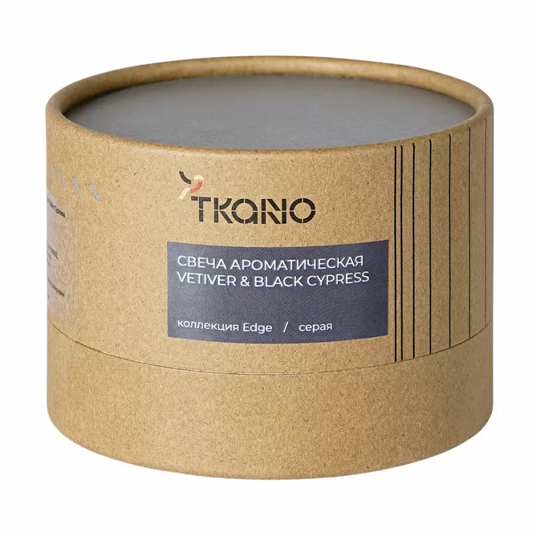 Свеча Tkano Edge Vetiver & Black cypress TK23-ARO0029