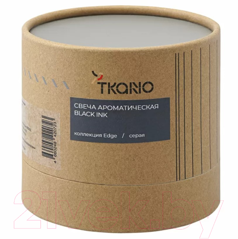 Свеча Tkano Edge Black Ink TK23-ARO0067