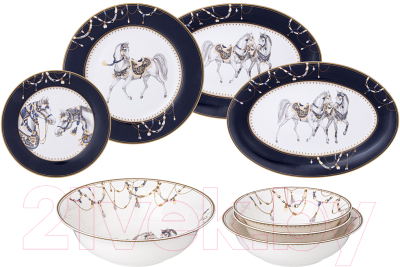 Набор столовой посуды Lefard Horse Club / 590-588