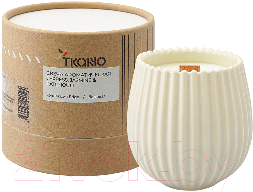 Свеча Tkano Edge Cypress, Jasmine & Patchouli TK23-ARO0057