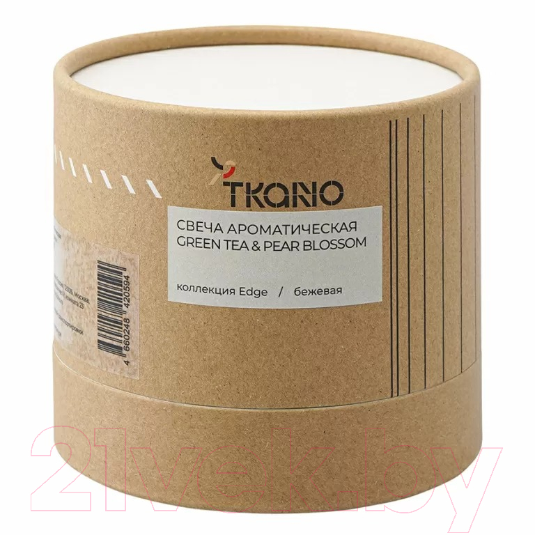 Свеча Tkano Edge Green tea & Pear blossom TK23-ARO0050