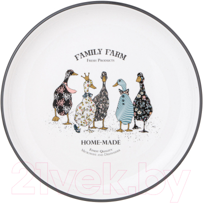 Тарелка столовая обеденная Lefard Family Farm / 263-1340