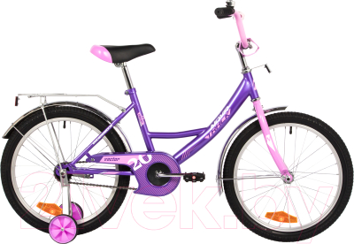Детский велосипед Novatrack 20 Vector 203VECTOR.LC22- (фиолетовый)