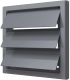 Миниатюра изображения товара Решетка вентиляционная ERA 1515К12.5Ф с жалюзи (серый)