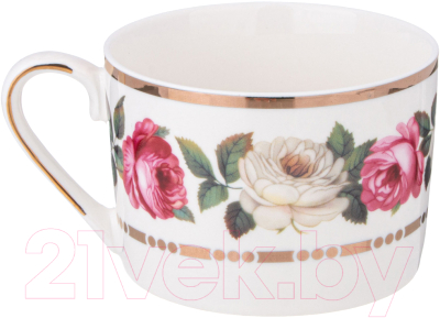 Чашка с блюдцем Lefard Melody of Roses / 275-1266