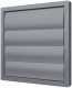 Миниатюра изображения товара Решетка вентиляционная ERA 3636К31.5Ф с жалюзи (серый)