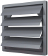 Миниатюра изображения товара Решетка вентиляционная ERA 4141К35.5Ф с жалюзи (серый)