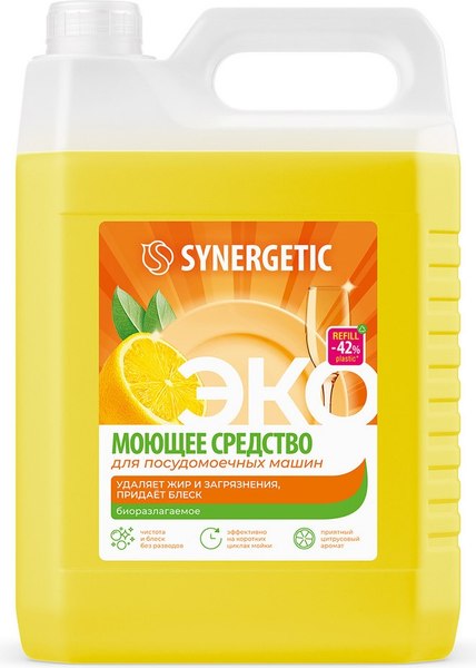 Гель для посудомоечных машин Synergetic Pro (5л)