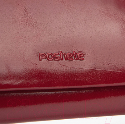 Портмоне Poshete 827-826-RED (красный)
